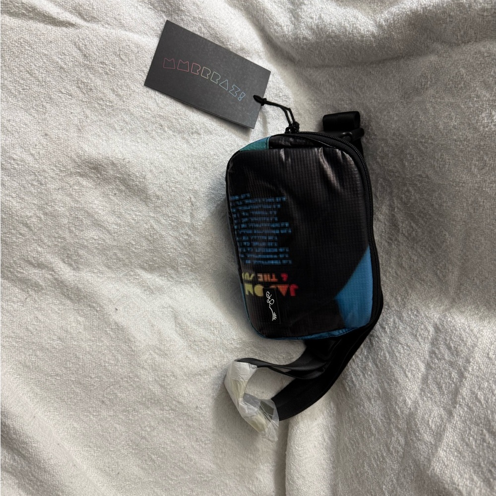 Marni Multicolor Graphic Belt Bag